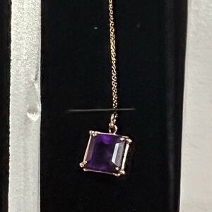 14kg Amethyst and 10kg Chain Necklace
